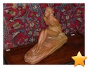 DH CHIPARUS (1888-1947) JEUNE FEMME / TERRE CUITE / HAUT : ...