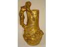 Charles KORSCHANN( 1872-1943): Vase en bronze dor� � d�cor ... - Charles KORSCHANN( 1872-1943): Vase en bronze dor� � d�cor d'une sir�ne, cachet sous le socle du fondeur LOUCHET et sign� KORSCHMANN, �poque Art Nouveau, vers 1900, hauteur: 17,5 cm