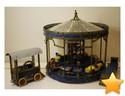 MODELISME MECCANO - Man�ge � 6 voitures actionn� par moteur...