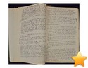 Exceptionnel manuscrit quasiment complet de son roman Eva o...
