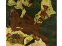 L�on CAUVY (1874-1933) Odalisque noire Huile sur toile Sign... - L�on CAUVY (1874-1933) Odalisque noire Huile sur toile Sign� et dat� 26 en bas � droite 133 x 146 cm (Quelques manques)  Black Odalisque, Oil on canvas, Signed and dated 26 lower right 81