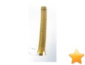 BRACELET articul� mailles �pis en or P:46,4gr.