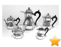 TETARD FRERES SERVICE A THE, CAFE ET CHOCOLAT (?) en argent comp