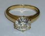 Solitaire en or jaune et diamant taille ancienne environ 2,3 ct
Poids