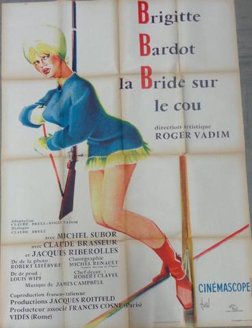 HUREL Clément. "La bride sur le cou de Vadim avec Brigitte BARDOT"Entreprise