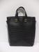 BALMAIN - Cabas en crocodile mat noir - Anses en cuir embossé - TBE