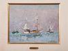 André HAMBOURG (Paris, 1909-1999)
Trouville; le chalutier gris au